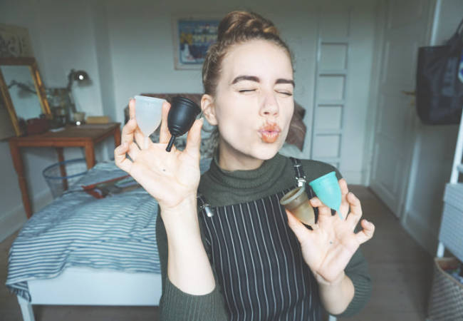 menstrual cup tampon